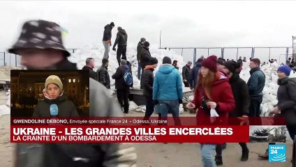 Ukraine : les grandes villes encerclées