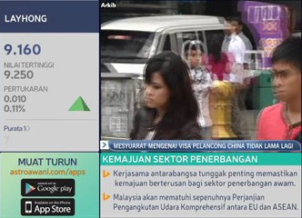 Mesyuarat mengenai e-Visa, pengecualian Visa kepada pelancong China tidak lama lagi