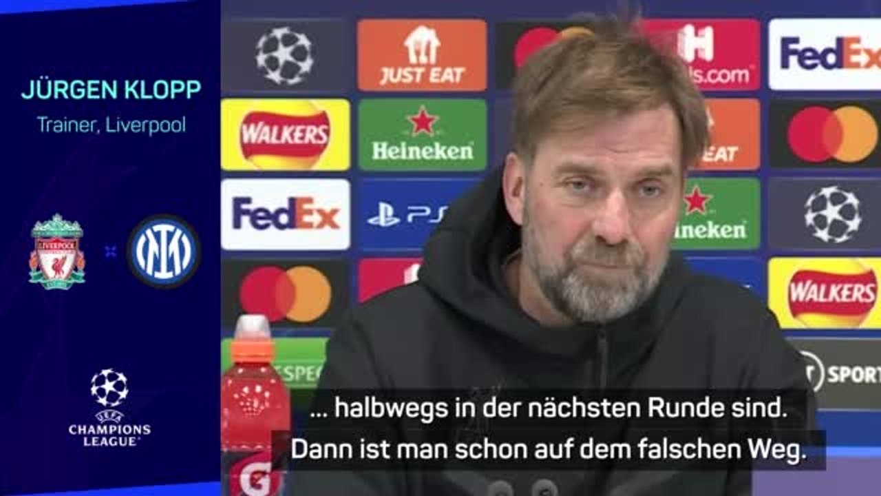 Klopp und fabinho: "konzentrieren uns auf inter"