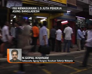 Kemasukkan pekerja Bangladesh: Apa pandangan Kongres Kesatuan Sekerja Malaysia?