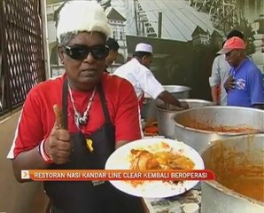 Restoran Nasi Kandar Line Clear kembali beroperasi