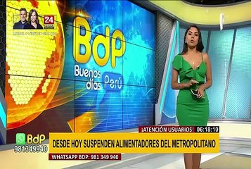 Metropolitano: desde hoy quedan suspendidos buses alimentadores "por falta de pagos"