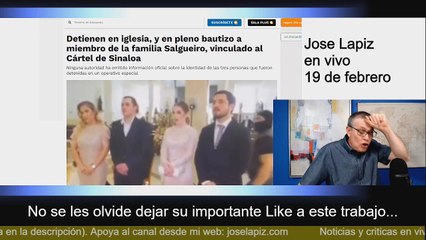 Cayó narco al bote por andar de borrego en la iglesia