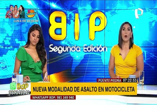 Se adelantan a la norma: delincuentes ahora utilizan dos motos para asaltar en La Molina