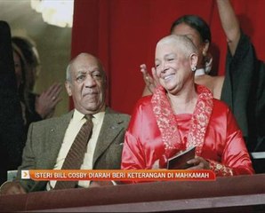 Isteri Bill Cosby diarah beri keterangan di mahkamah