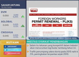 MyEG dilantik urus program penggajian semula pekerja asing
