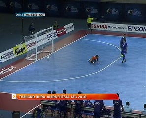 Thailand buru juara Futsal AFC 2016