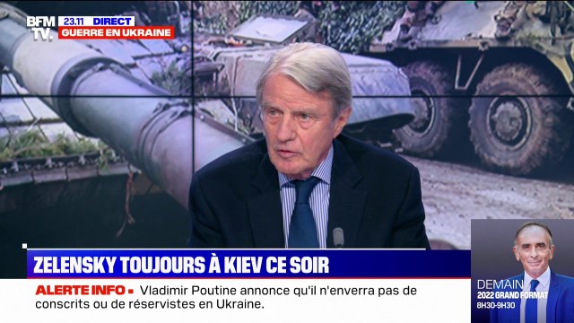 Bernard Kouchner: Arrêtons d'acheter le gaz et le pétrole en Russie