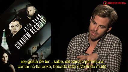 Operação Sombra - Jack Ryan Entrevista Legendada com Chris Pine