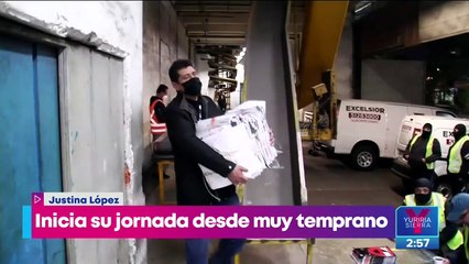 El trabajo de Justina hace que Excélsior llegue a muchos lectores