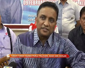 Tokoh-tokoh agama perlu pelihara adab dan akhlak