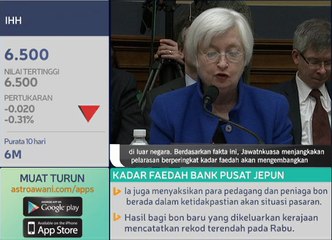 The Fed tunda kenaikan kadar faedah