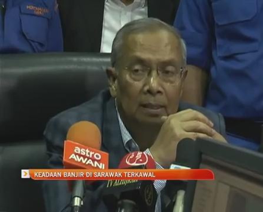 Keadaan banjir di Sarawak terkawal