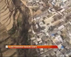1,500 penduduk terjejas gempa