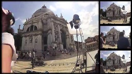 SOS - Mulheres ao Mar Making Of - Set em Veneza