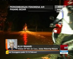 Perkembangan fenomena air pasang besar