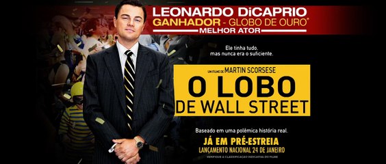 O Lobo de Wall Street Comercial de TV (1) Legendado