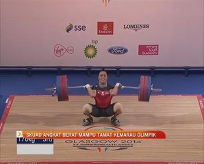Skuad angkat berat mampu tamat kemarau Olimpik