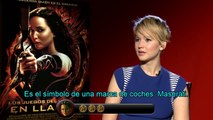 Jennifer Lawrence Interview 4: Los juegos del hambre: En llamas