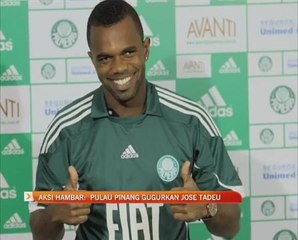 Aksi hambar Pulau Pinang gugurkan Jose Tadeu