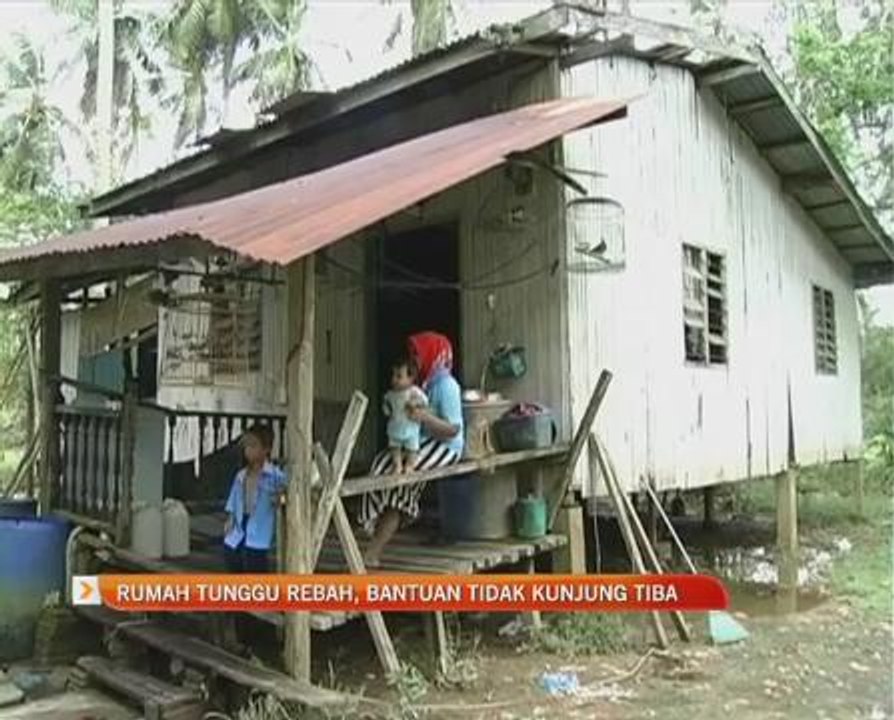 Rumah tunggu rebah, bantuan tidak kunjung tiba