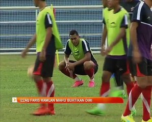 Saingan Liga Malaysia: Izzaq Faris Ramlan mahu buktikan diri