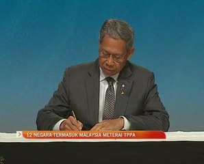 12 negara termasuk Malaysia meterai TPPA