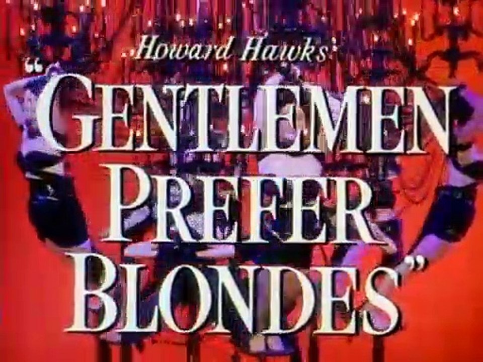 Os Homens Preferem as Loiras Trailer Original