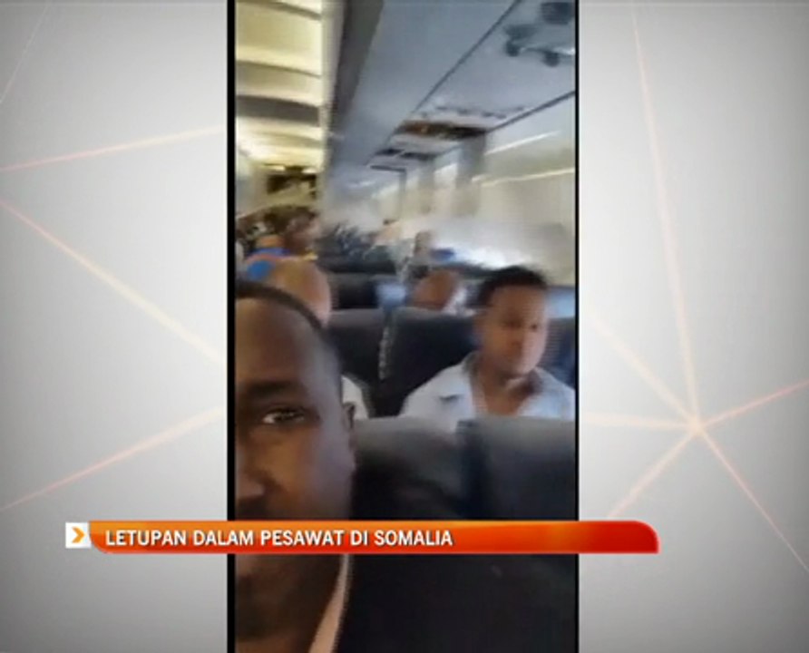 Letupan dalam pesawat di Somalia