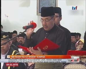 MB Kedah ke-12 angkat sumpah