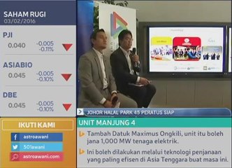 Johor Halal Park 45 peratus siap