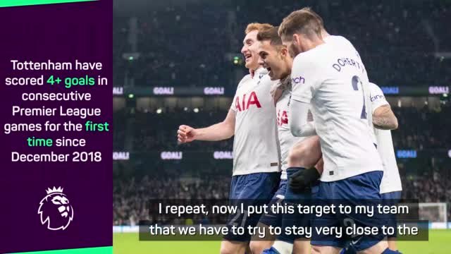 Spurs in top four is 'like winning UCL' - Conte