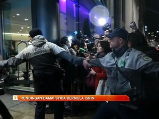 Rundingan damai Syria bermula Isnin