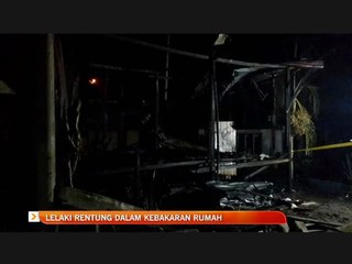 Lelaki rentung dalam kebakaran rumah