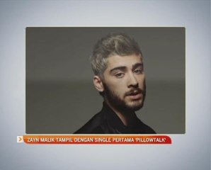 Zayn Malik tampil dengan single pertama 'Pillowtalk'