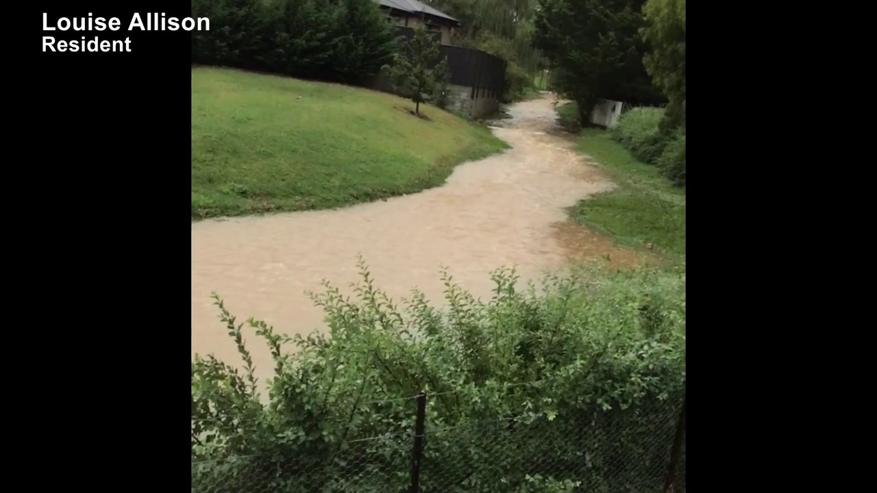 Flooding between Faithfull and Cowper Streets, Goulburn | March 2022 | Goulburn Post
