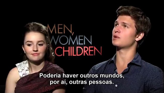 Homens, Mulheres e Filhos Entrevista com Ansel Elgort Legendada