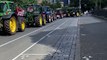 Tractors in Melbourne protesting the proposed Western Victorian transmission line | The Courier | 8 March 2022