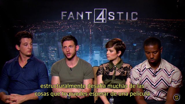Michael B. Jordan, Jamie Bell, Kate Mara, Miles Teller Interview : Cuatro Fantásticos