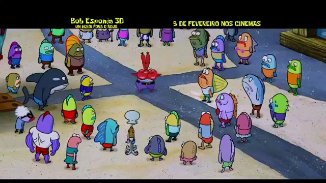 Bob Esponja - Um Herói Fora D'Água Comercial de TV Super-Heróis Dublado
