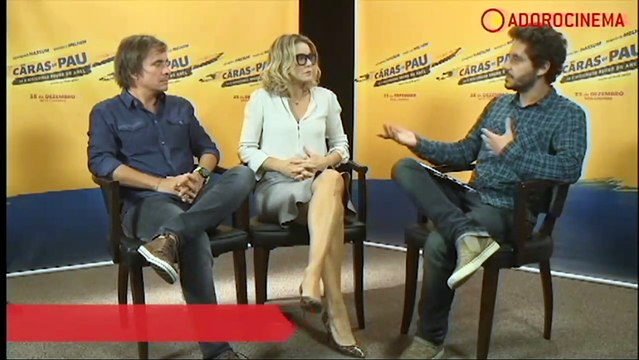 Os Caras de Pau - Entrevista com elenco e diretor (exclusivo)