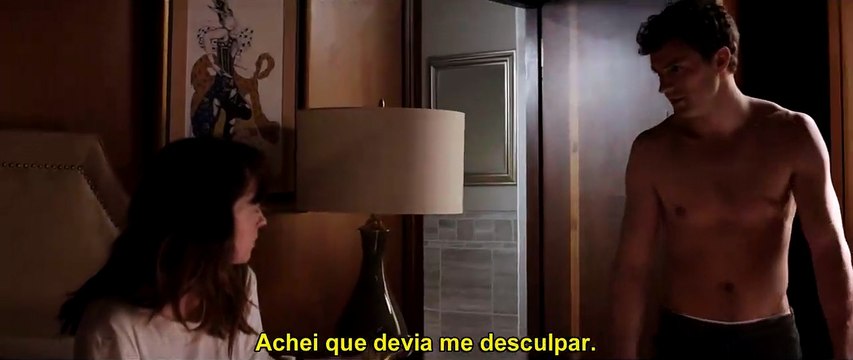 Cinquenta Tons de Cinza Clip (4) Legendado Ana Acorda no Quarto de Christian no Hotel