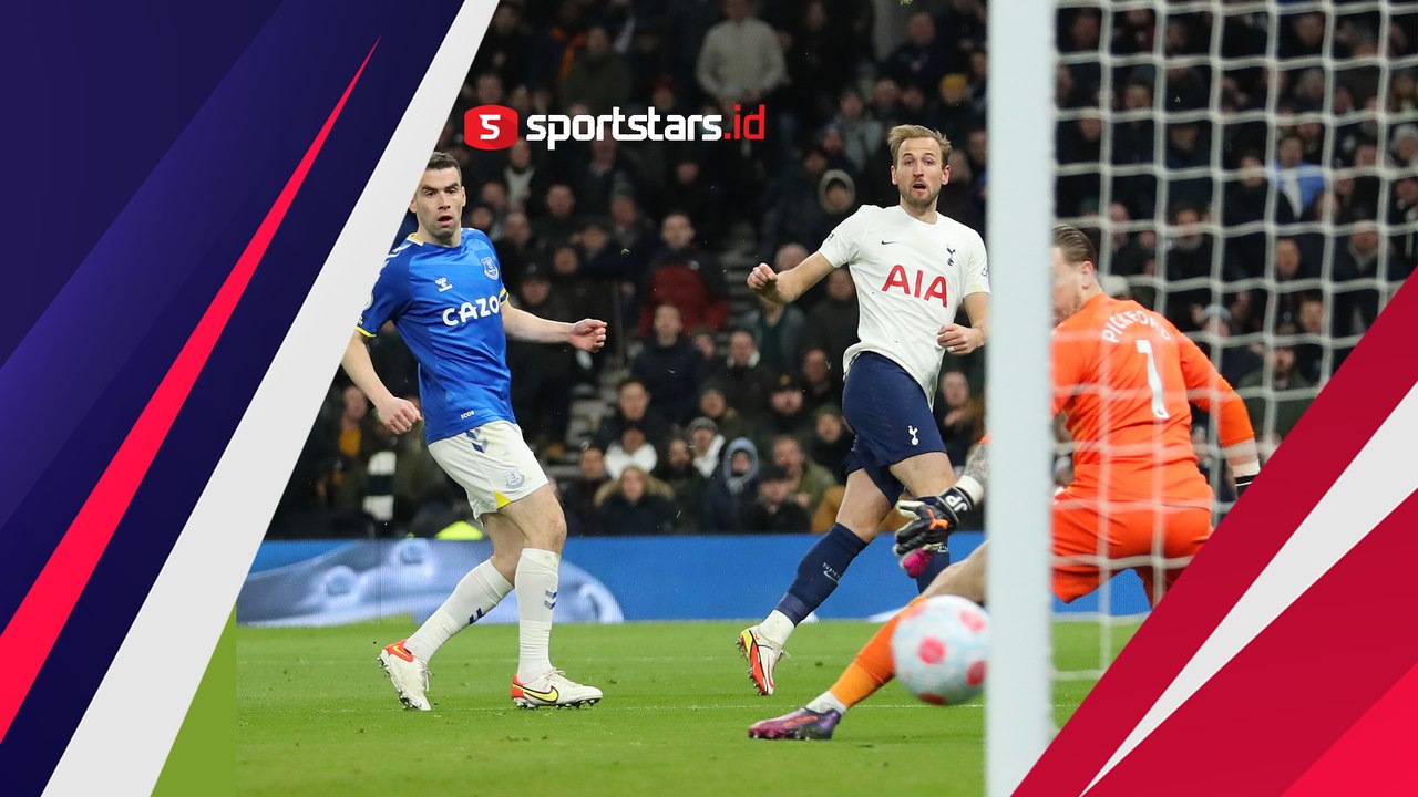 Sumbang Dua Gol Lawan Everton, Harry Kane Lewati Catatan Legenda Arsenal di Liga Inggris