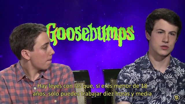 Ryan Lee, Dylan Minnette Interview : Pesadillas