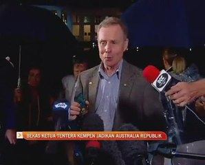Bekas Ketua tentera kempen jadikan Australia Republik