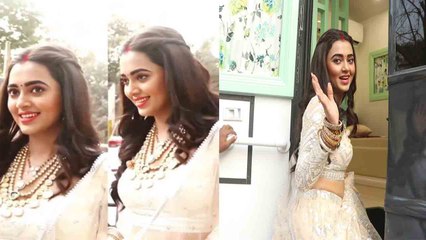 Naagin 6 : Tejasswi Prakash aka Pratha सिंदूर लगाकर दिखी खूबसूरत; Watch video | FilmiBeat