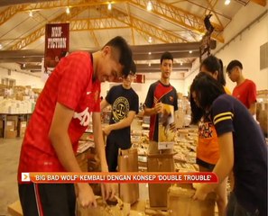 Pesta buku 'Big Bad Wolf' kembali dengan konsep 'Double Trouble'