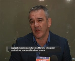 Mehmet Durakovic tolak tawaran Selangor