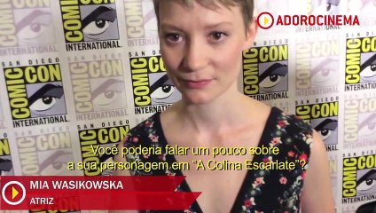 A Colina Escarlate Entrevista exclusiva com Mia Wasikowska