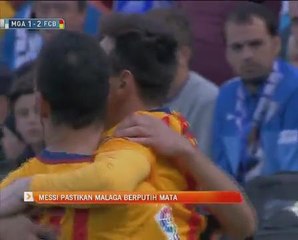 Lionel Messi pastikan Malaga berputih mata